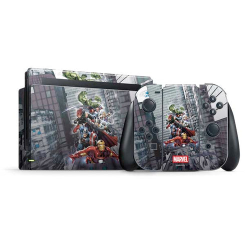 Marvel Avengers Attack Nintendo Skins